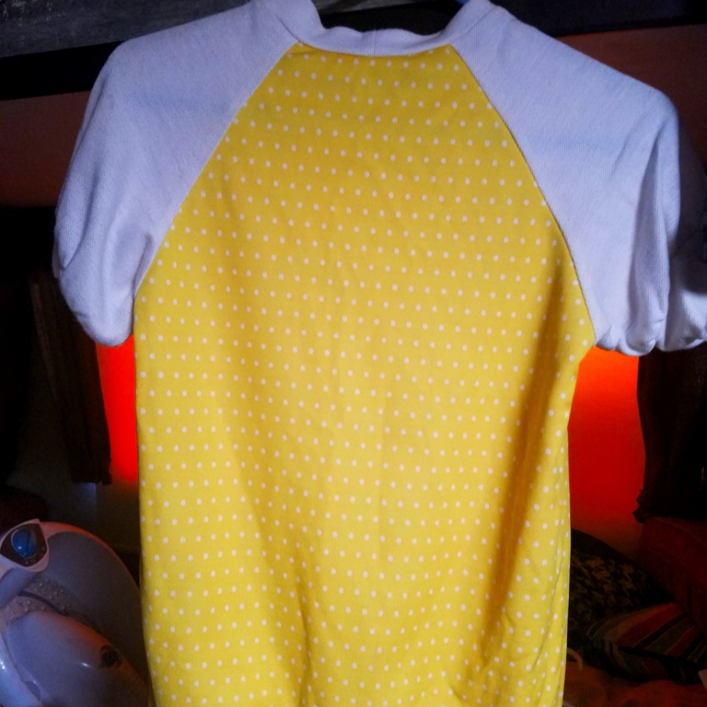 Vintage Women's Polka-Dot Blouse